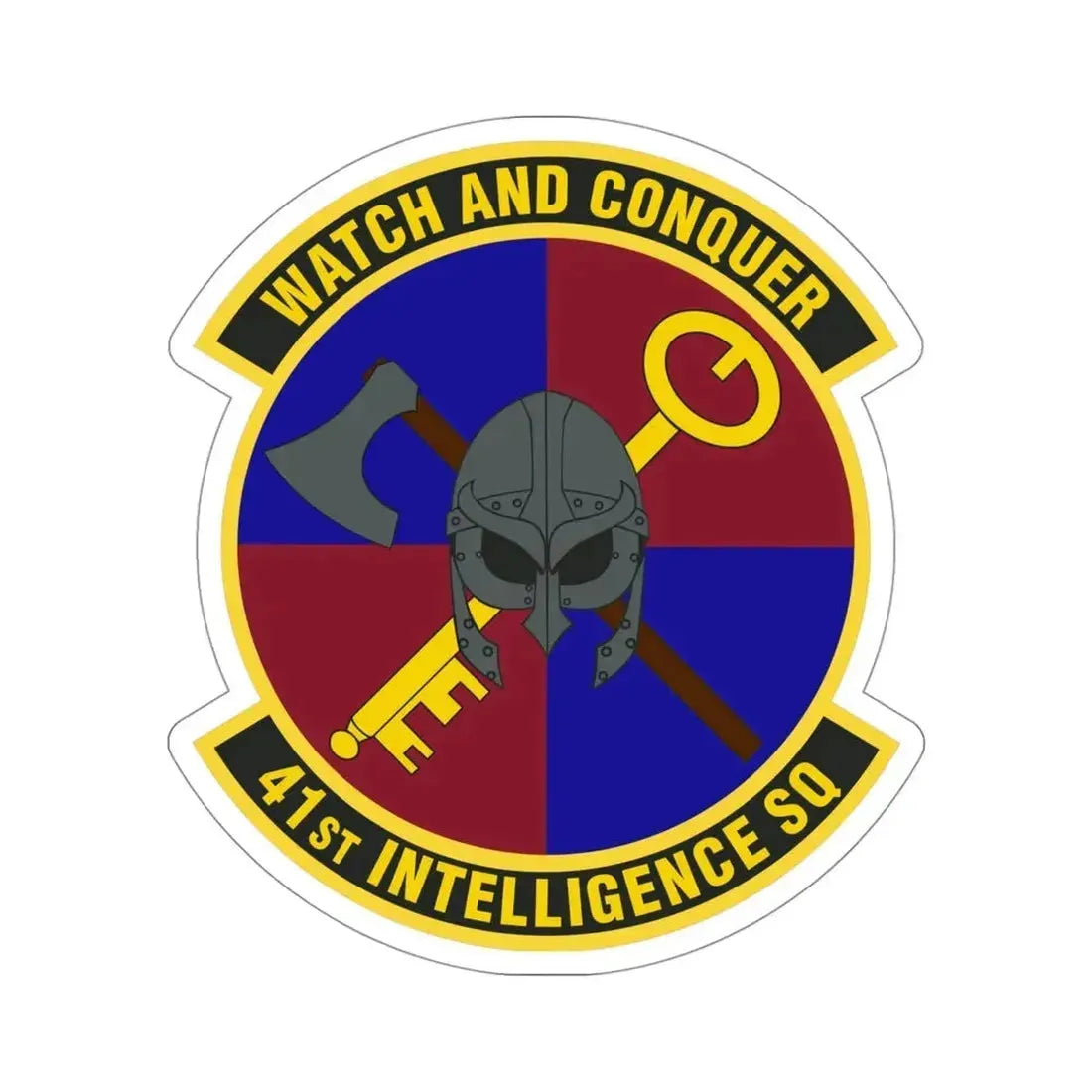 41 Intelligence Squadron ACC (U.S. Air Force) STICKER Vinyl Die-Cut Decal - The Sticker Space
