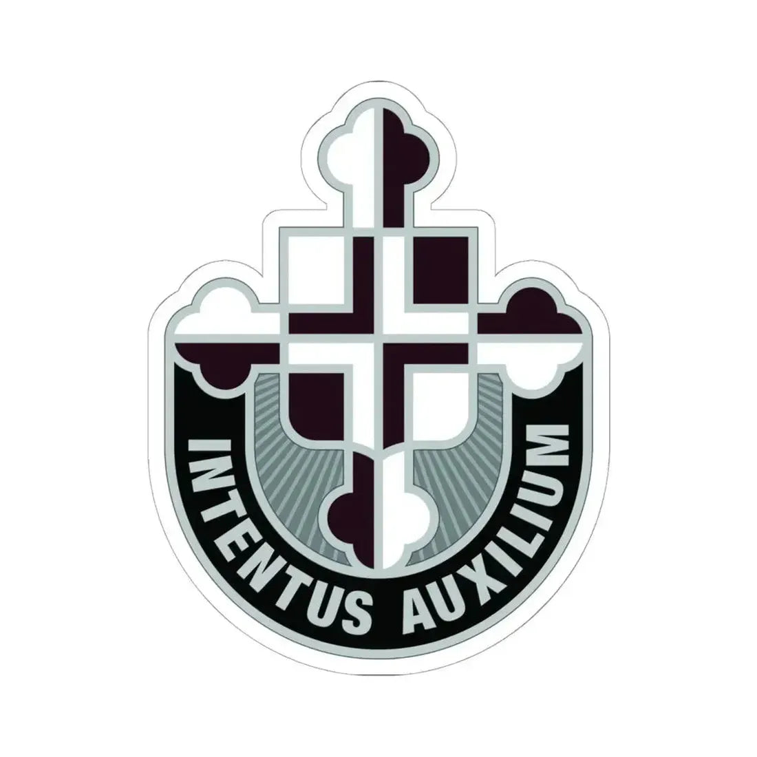 410th Hospital Center (U.S. Army) STICKER Vinyl Kiss-Cut Decal 6 Inch White - The Sticker Space