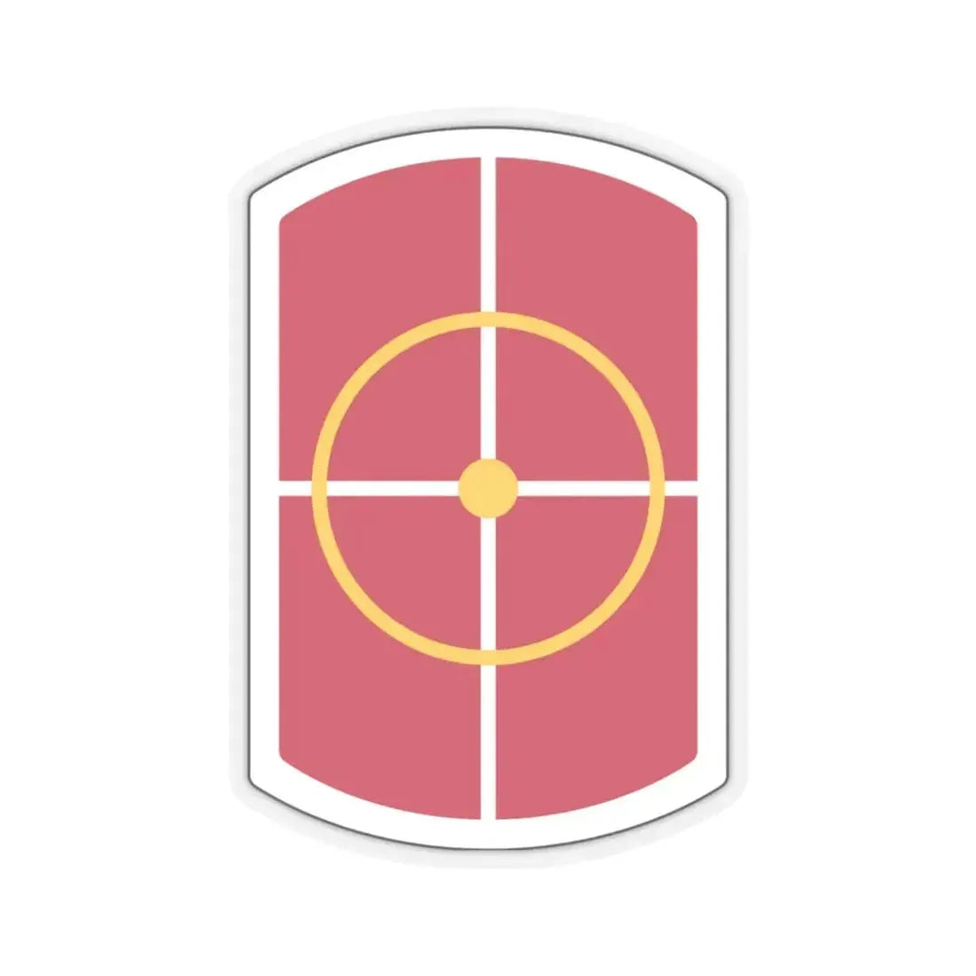 420th Engineer Brigade (U.S. Army) STICKER Vinyl Kiss-Cut Decal 6 Inch Transparent - The Sticker Space