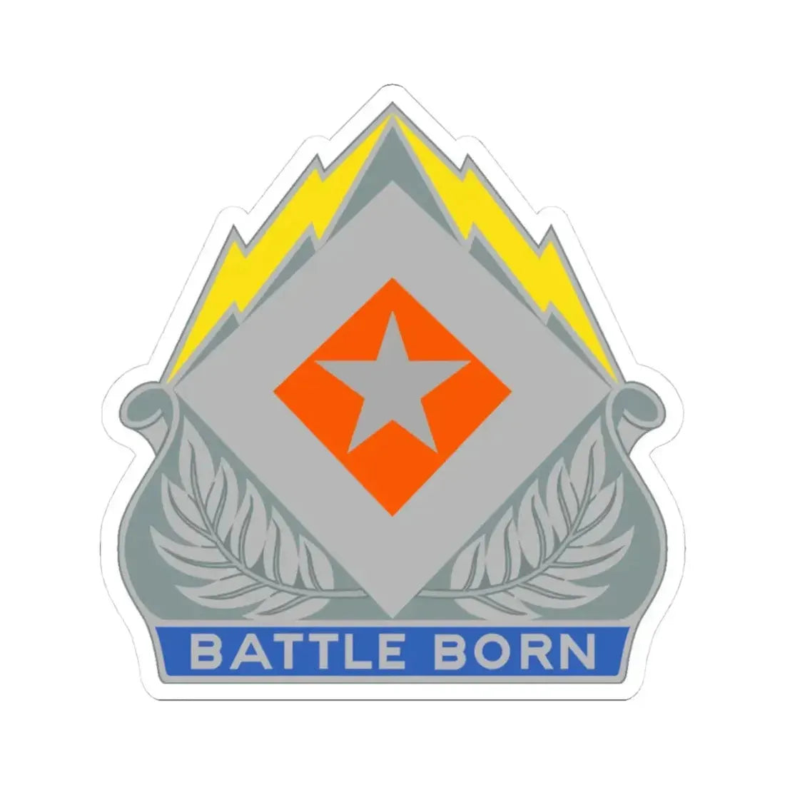 422 Signal Battalion (U.S. Army) STICKER Vinyl Kiss-Cut Decal 3 Inch White - The Sticker Space