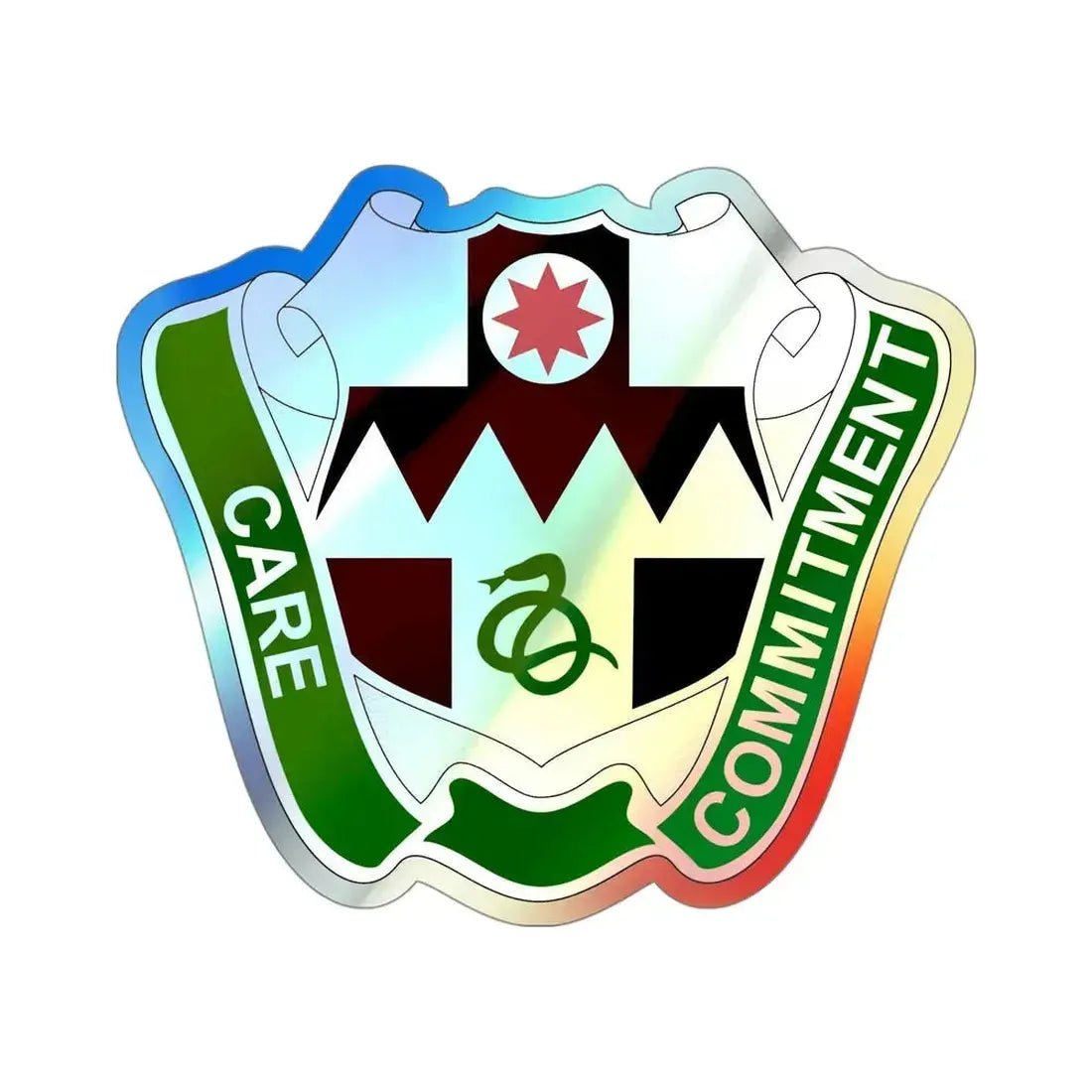 423 Medical Battalion (U.S. Army) Holographic STICKER Die-Cut Vinyl Decal - The Sticker Space