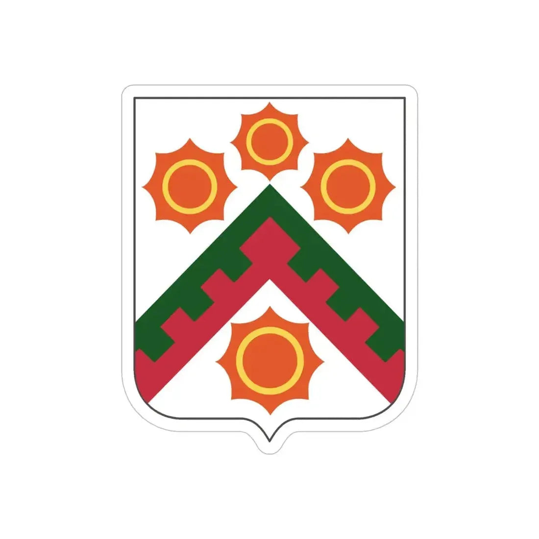 426 Signal Battalion 2 (U.S. Army) REVERSE PRINT Transparent Die-Cut STICKER - The Sticker Space