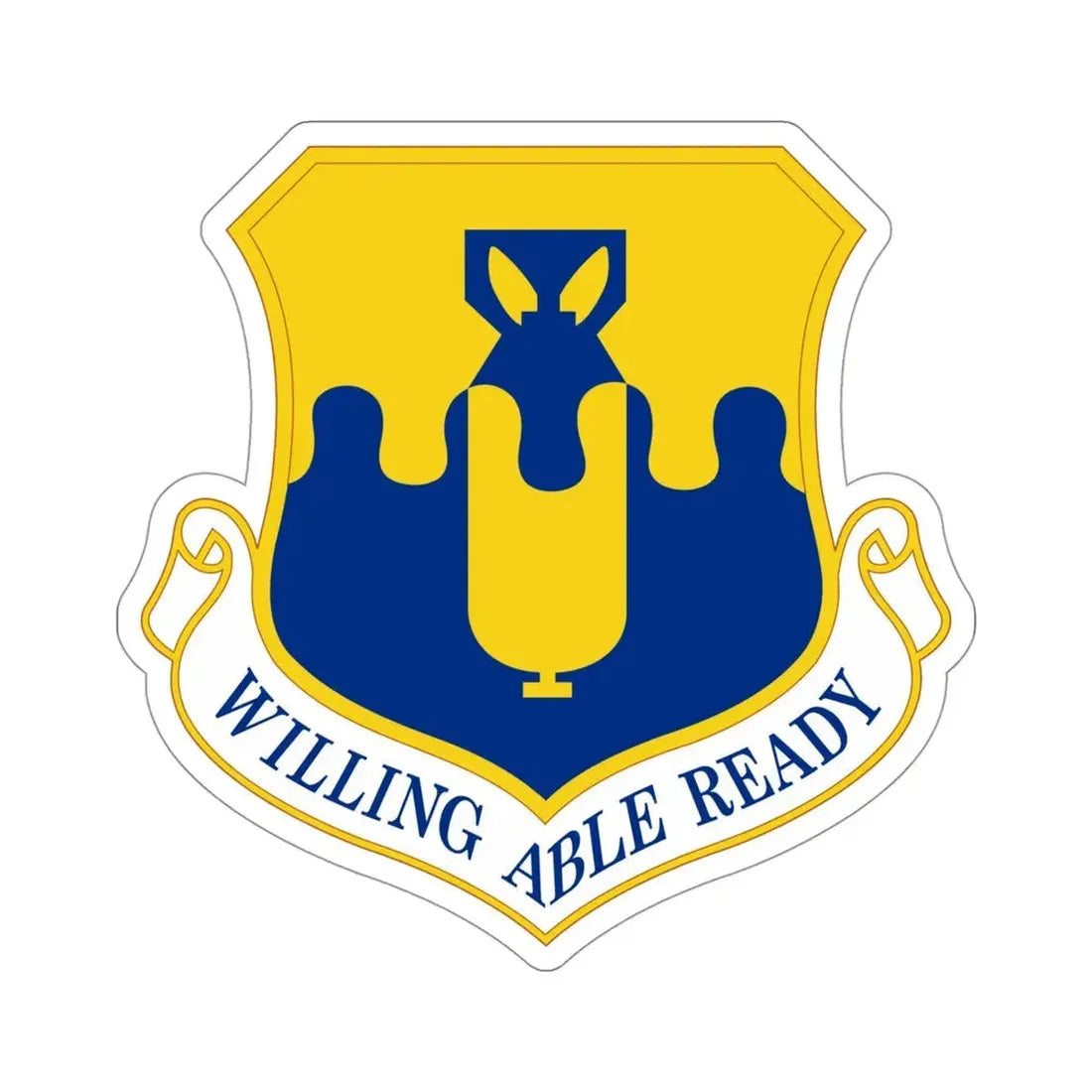 43 Air Mobility Operations Group AMC (U.S. Air Force) STICKER Vinyl Die-Cut Decal - The Sticker Space