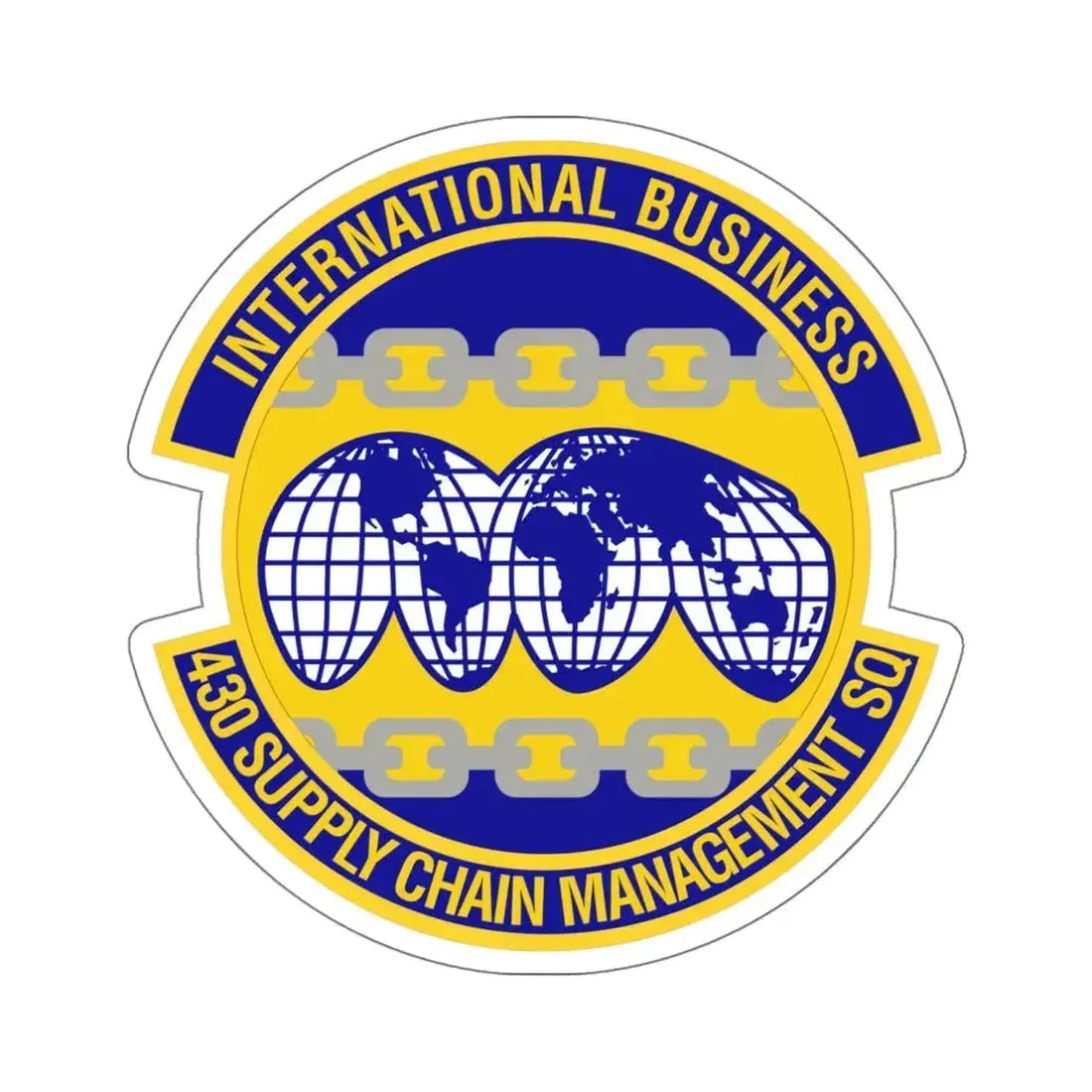 430th Supply Chain Management Squadron (U.S. Air Force) STICKER Vinyl Die-Cut Decal - The Sticker Space
