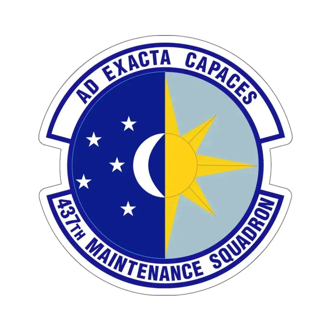 437th Maintenance Squadron (U.S. Air Force) STICKER Vinyl Die-Cut Decal - The Sticker Space