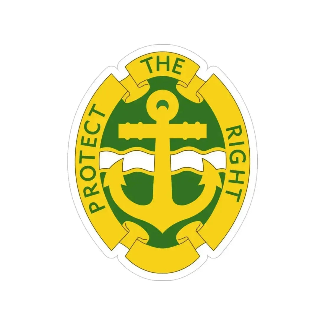 43rd Military Police Brigade 2 (U.S. Army) Transparent STICKER Die-Cut Vinyl Decal - The Sticker Space