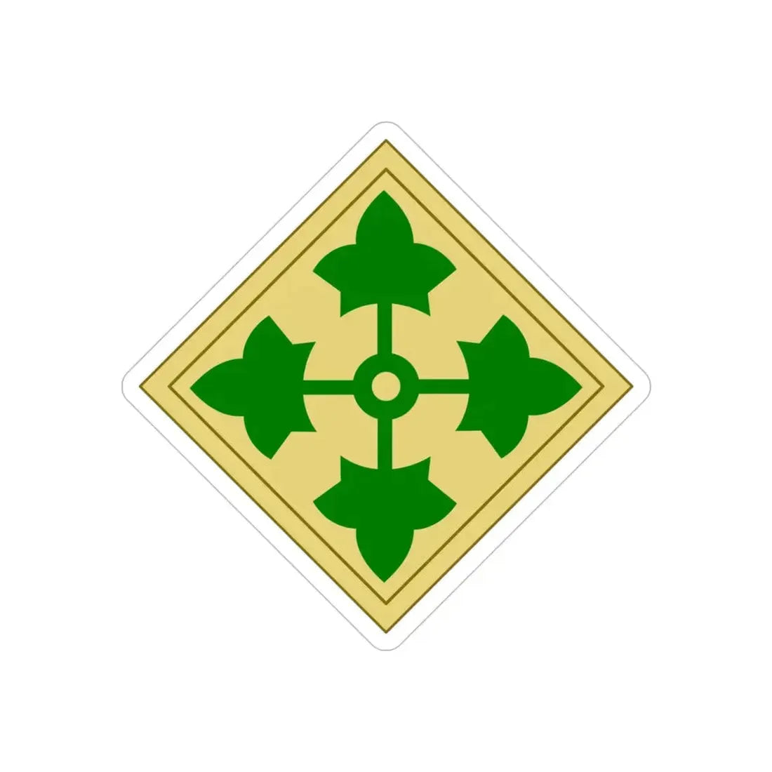 43rd Sustainment Brigade 2 (U.S. Army) REVERSE PRINT Transparent Die-Cut STICKER - The Sticker Space