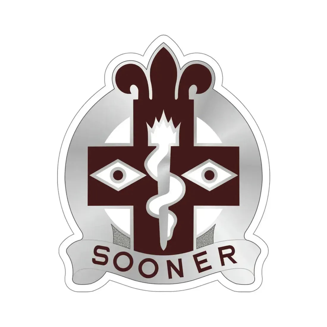 44 Evacuation Hospital (U.S. Army) STICKER Vinyl Die-Cut Decal - The Sticker Space