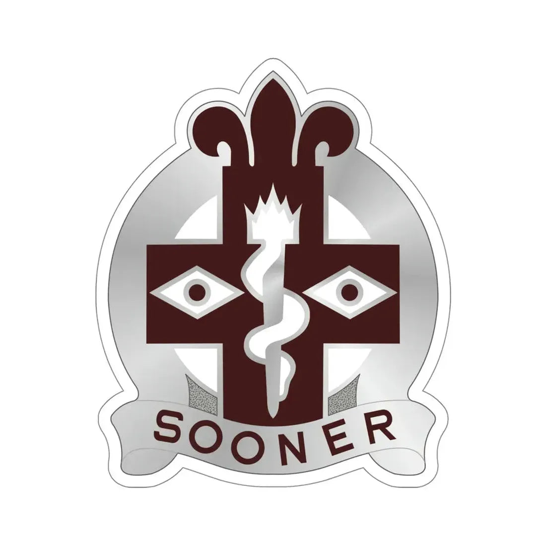 44 Evacuation Hospital (U.S. Army) STICKER Vinyl Die-Cut Decal - The Sticker Space