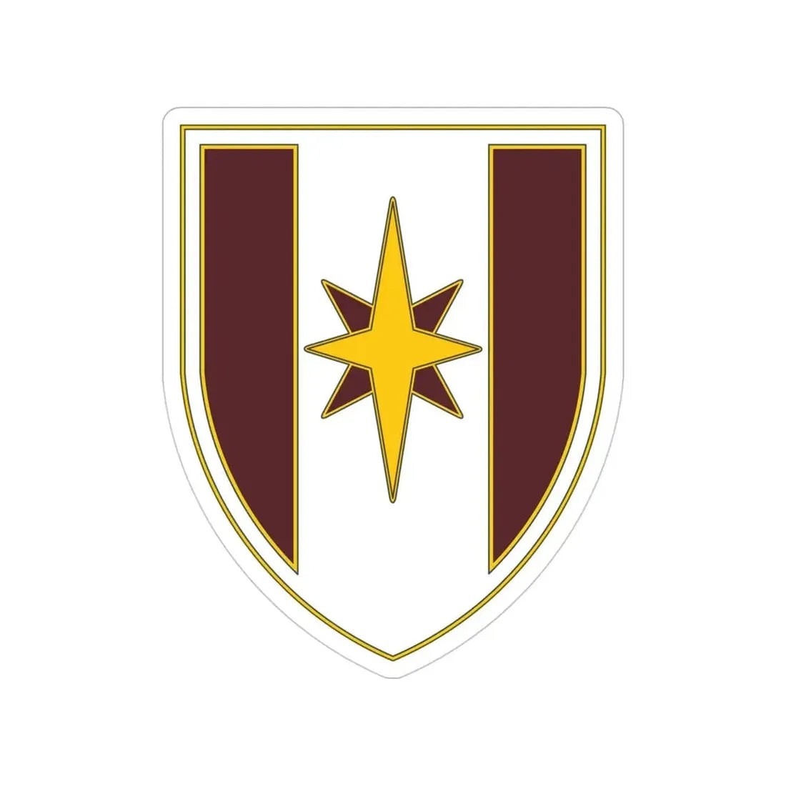 44 Medical Brigade 2 (U.S. Army) Transparent STICKER Die-Cut Vinyl Decal - The Sticker Space