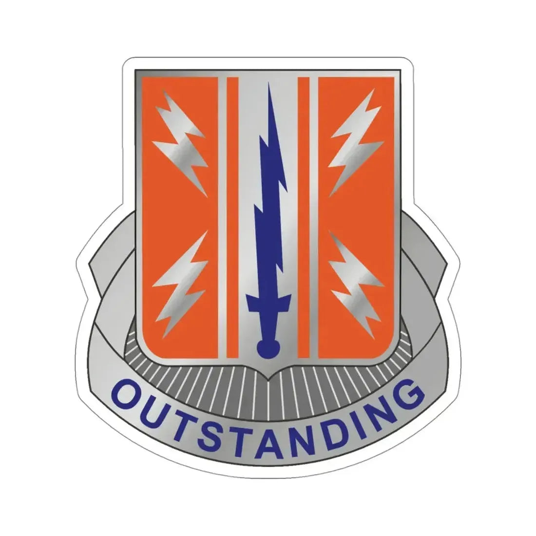 44 Signal Battalion (U.S. Army) STICKER Vinyl Die-Cut Decal - The Sticker Space