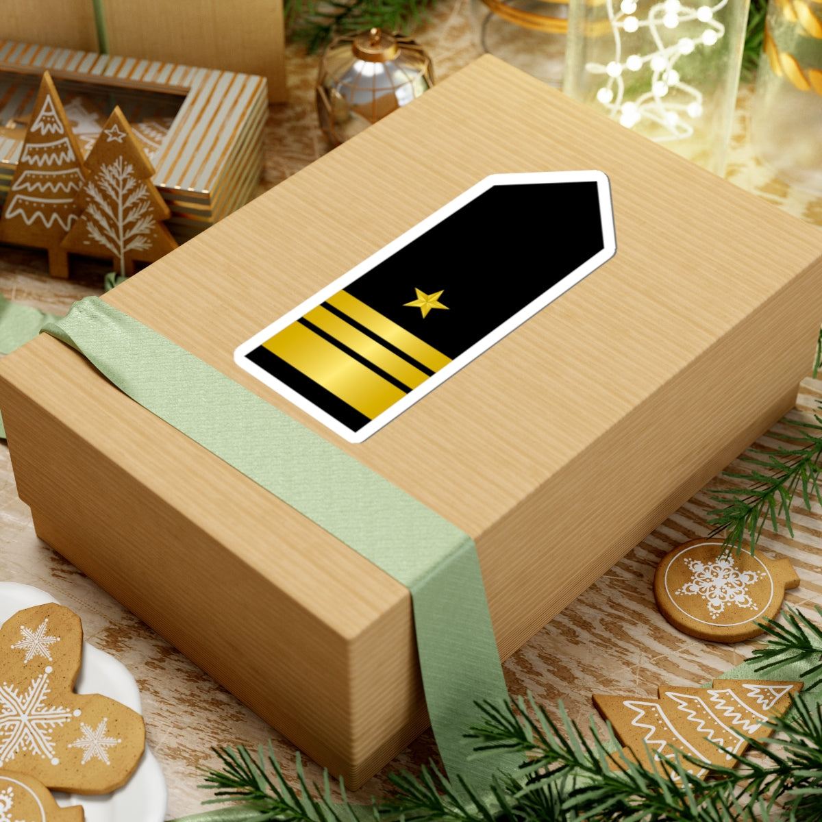 SS.OO.H.2. VICEALMIRANTE (Chile) (Military Rank) STICKER Vinyl Kiss-Cut Decal