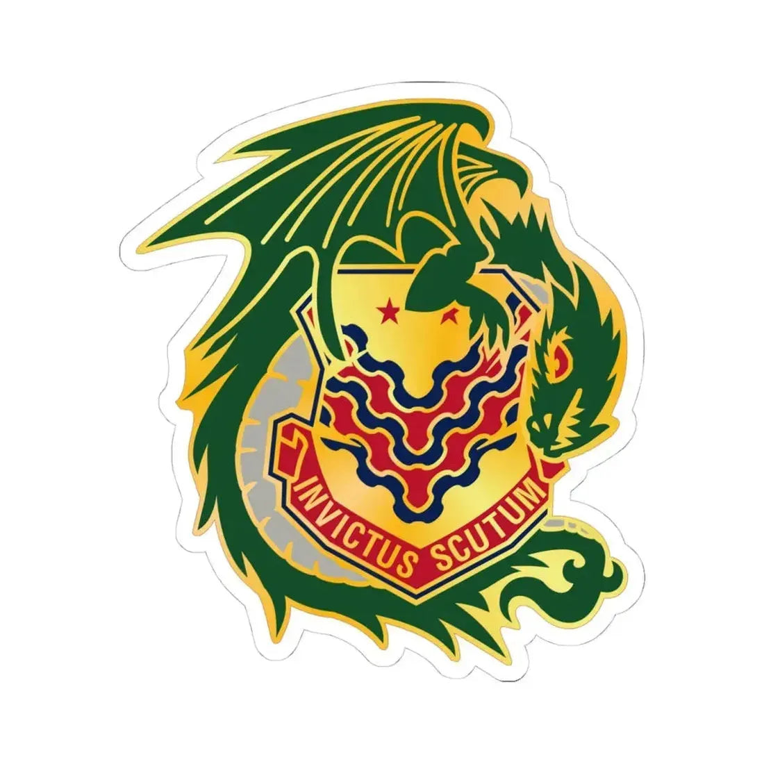 453 Chemical Battalion (U.S. Army) STICKER Vinyl Kiss-Cut Decal 4 Inch White - The Sticker Space