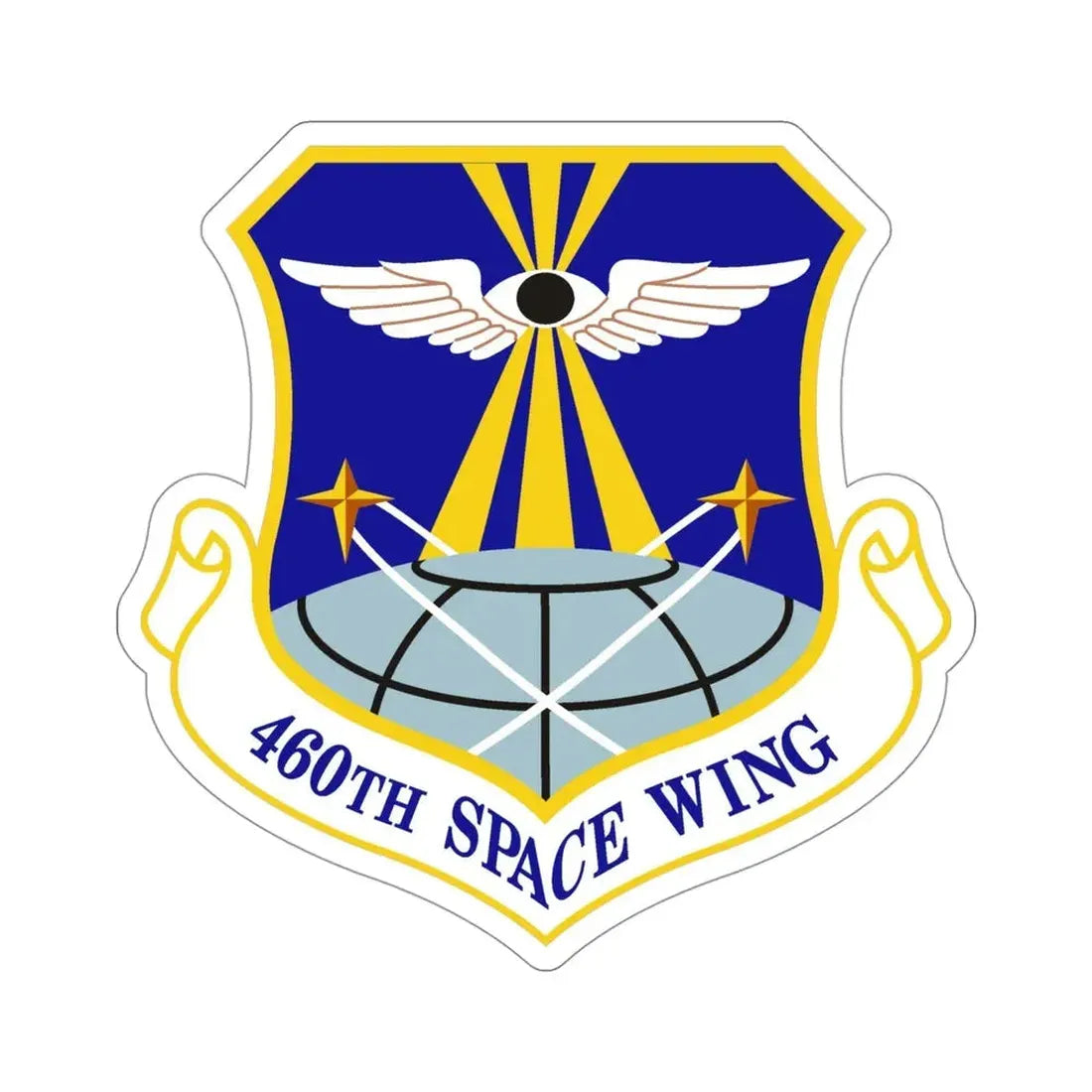 460th Space Wing (U.S. Air Force) STICKER Vinyl Die-Cut Decal - The Sticker Space