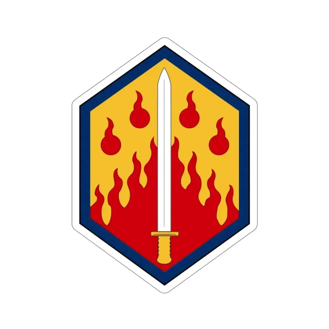 48th Chemical Brigade (U.S. Army) STICKER Vinyl Die-Cut Decal - The Sticker Space