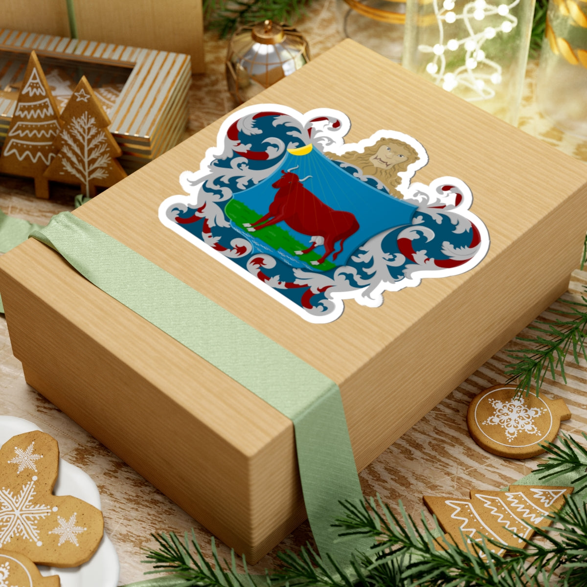 Beemster wapen 1612 (Netherlands) (Coat of Arms) STICKER Vinyl Kiss-Cut Decal