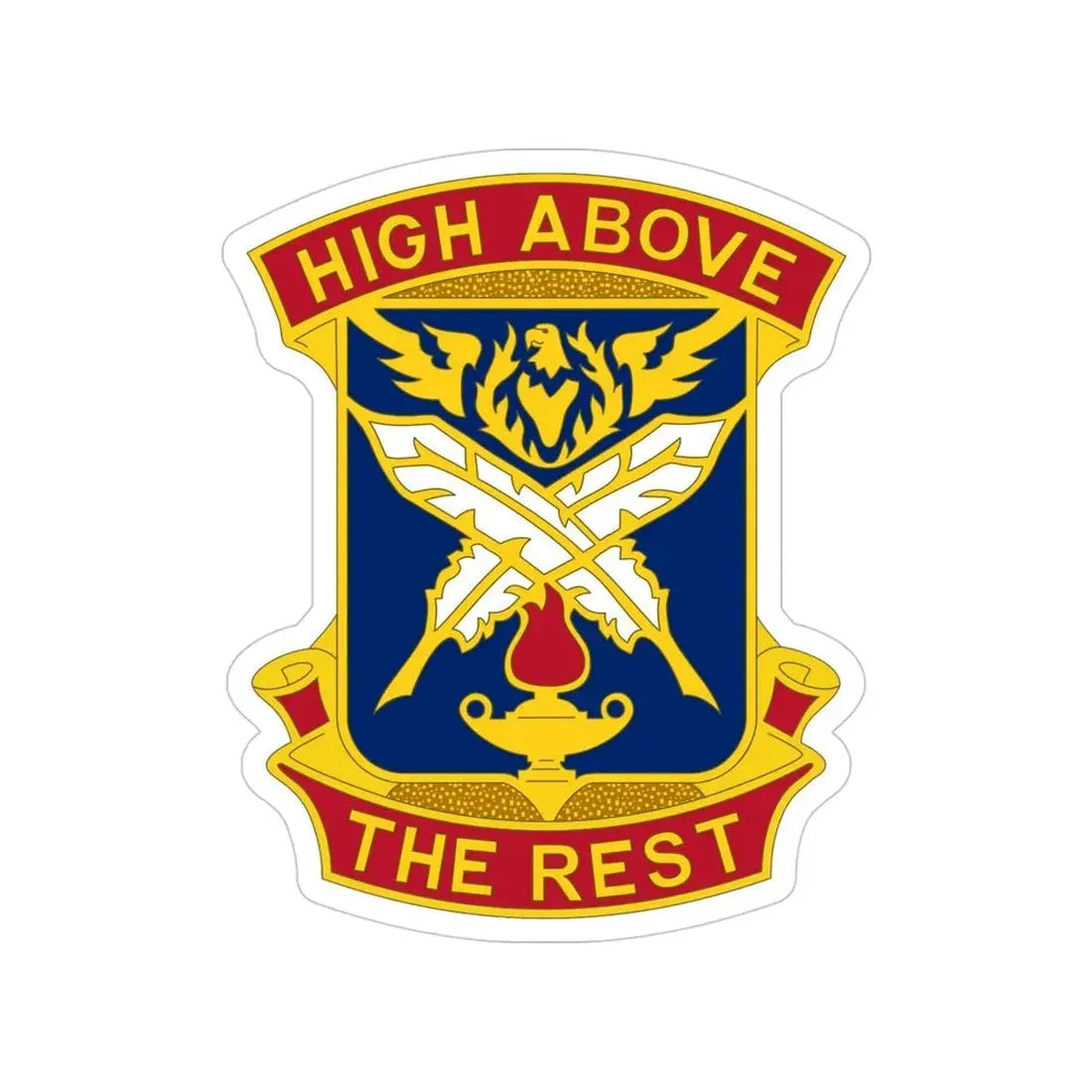 4TH ADJUTANT GENERAL BATTALION (U.S. Army) Transparent STICKER Die-Cut Vinyl Decal - The Sticker Space