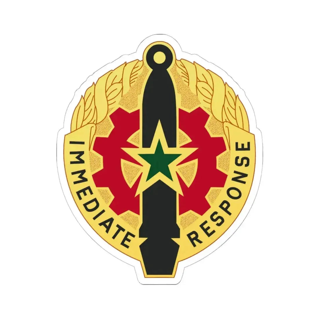 5 Maintenance Battalion (U.S. Army) STICKER Vinyl Kiss-Cut Decal 6 Inch White - The Sticker Space