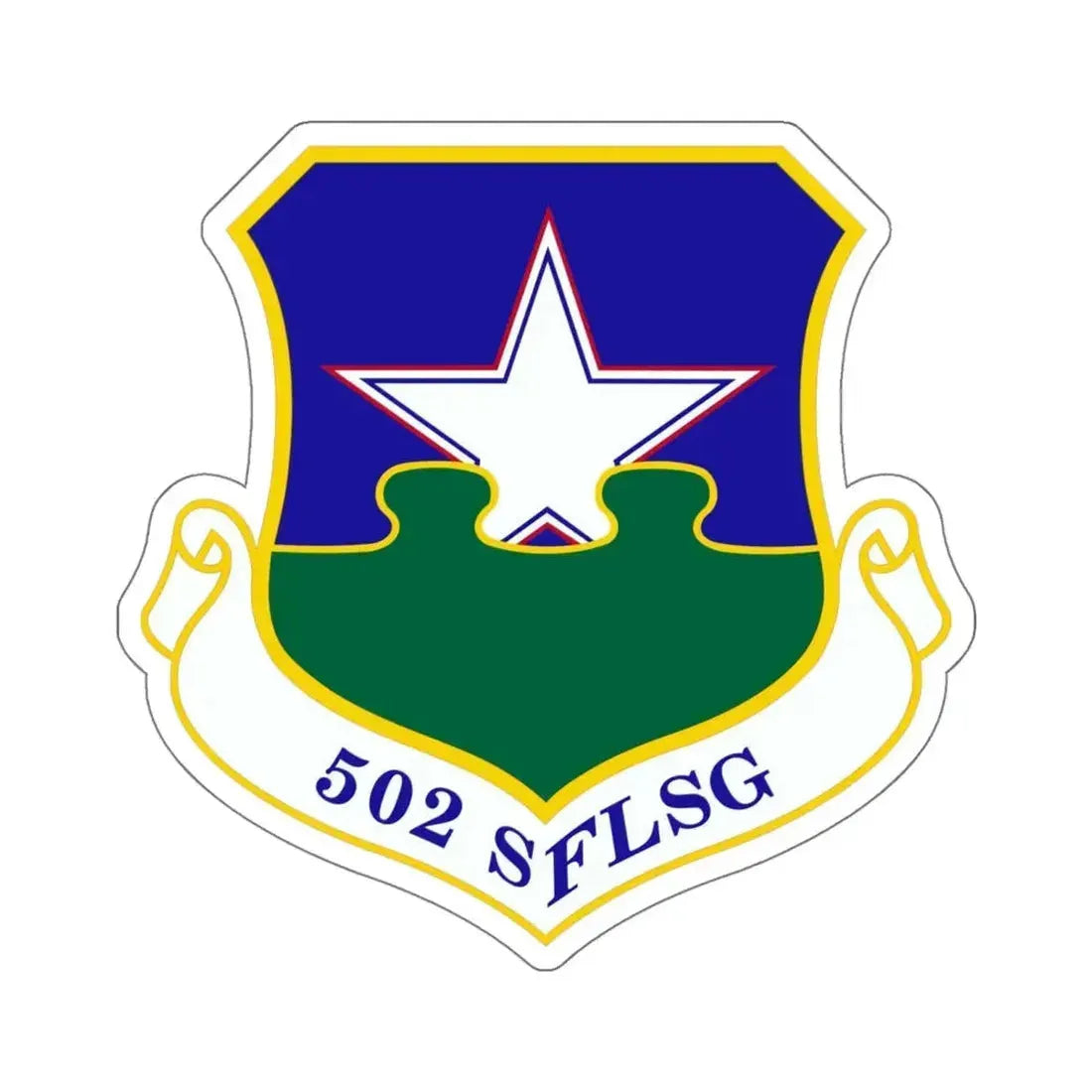 502d Security Forces and Logistics Support Group (U.S. Air Force) STICKER Vinyl Die-Cut Decal - The Sticker Space