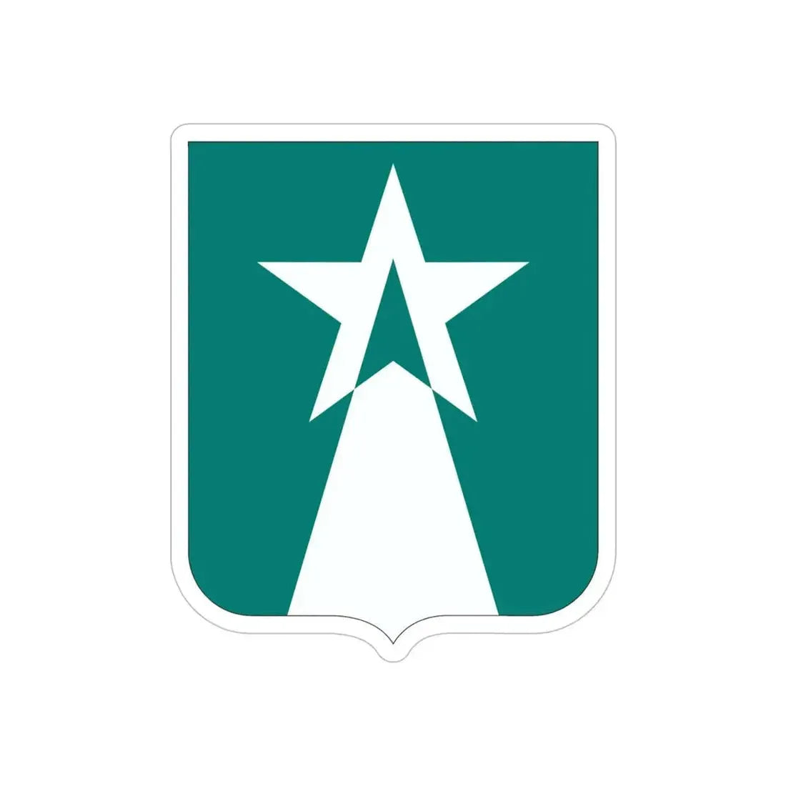 503 Aviation Battalion 2 (U.S. Army) REVERSE PRINT Transparent Die-Cut STICKER - The Sticker Space