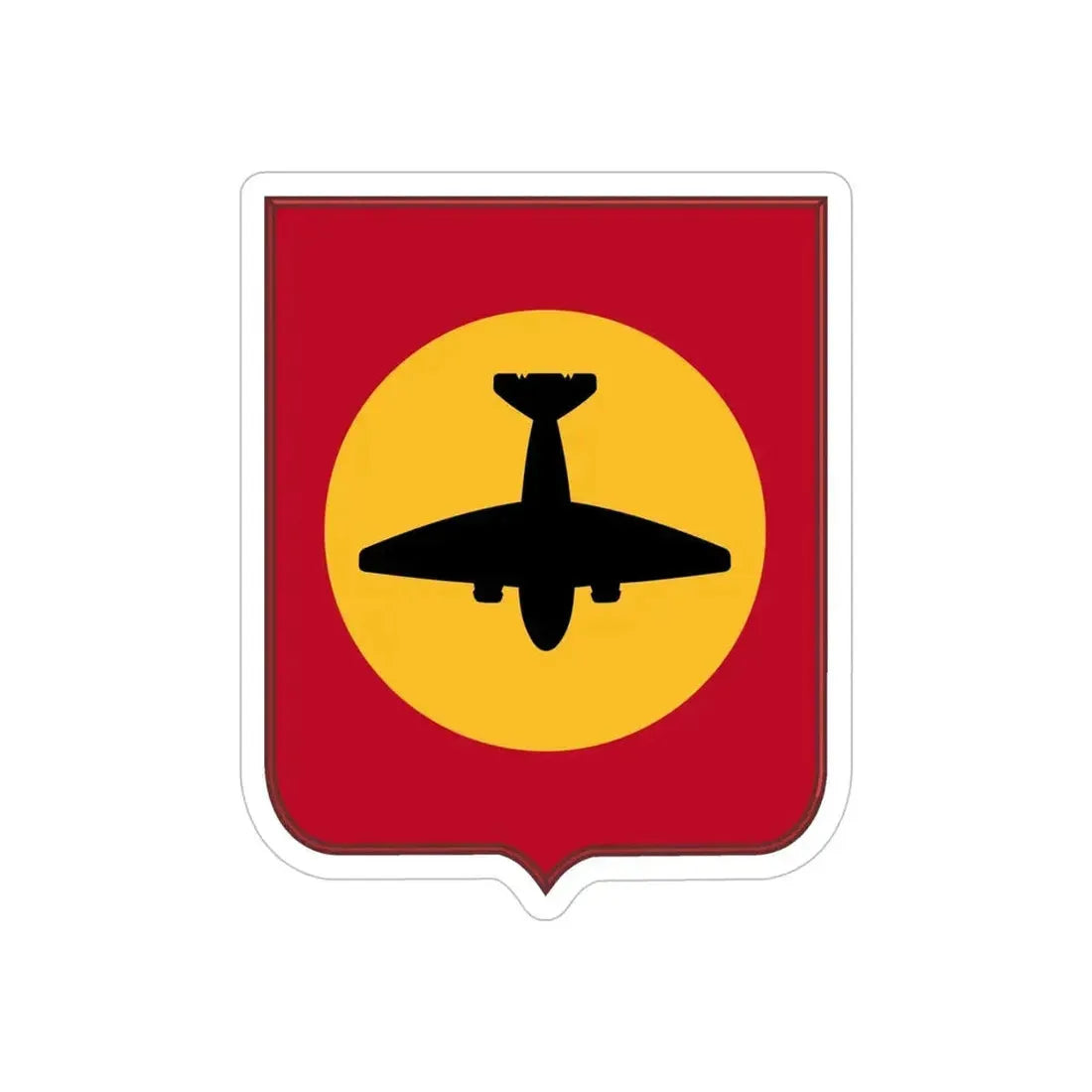 517th Air Defense Artillery Regiment v2 (U.S. Army) REVERSE PRINT Transparent Die-Cut STICKER - The Sticker Space