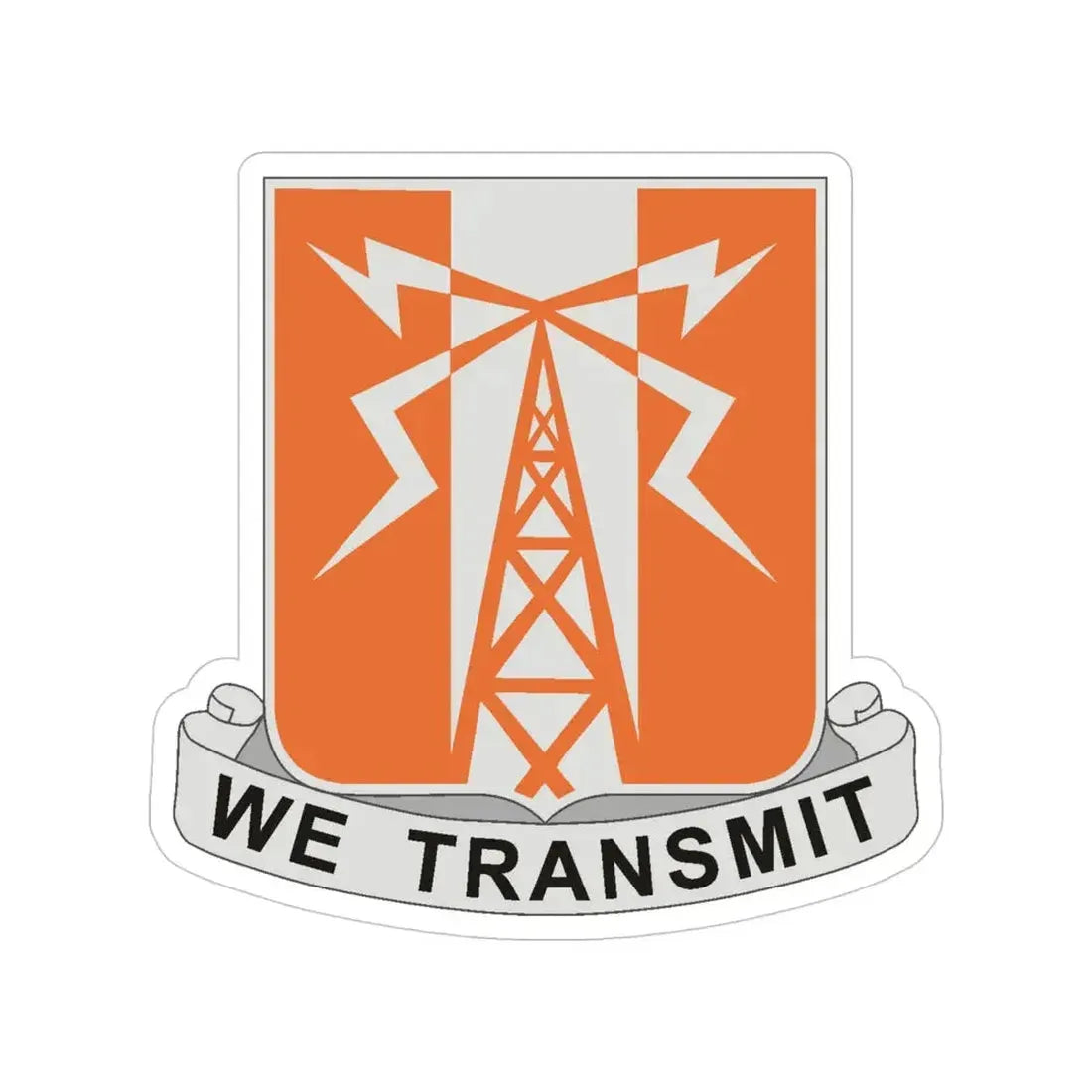 52 Signal Battalion (U.S. Army) Transparent STICKER Die-Cut Vinyl Decal - The Sticker Space