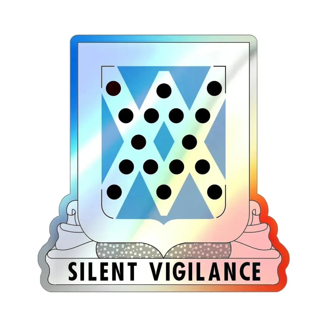 524 Military Intelligence Battalion (U.S. Army) Holographic STICKER Die-Cut Vinyl Decal - The Sticker Space