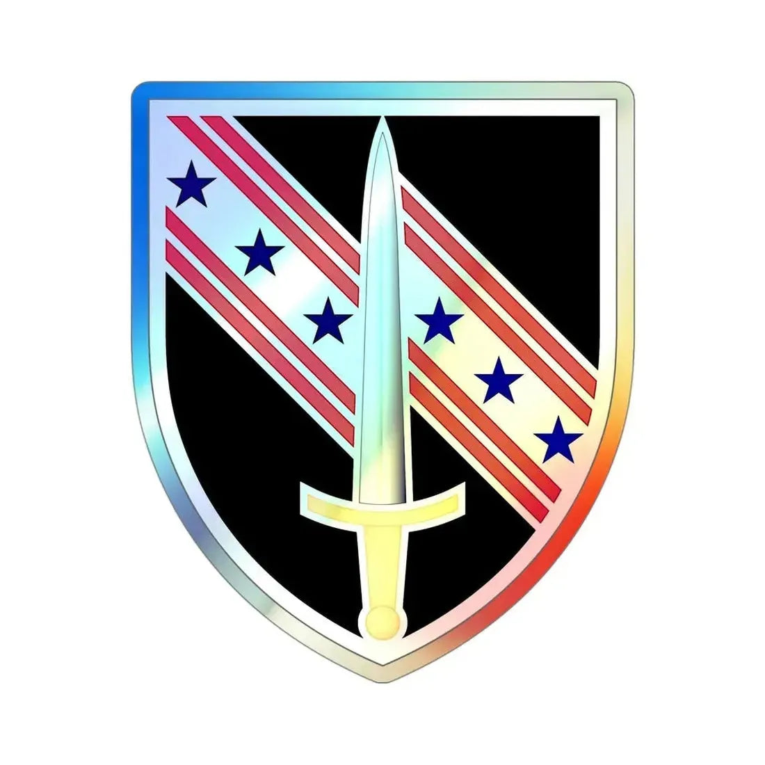 54th Security Force Assistance Brigade (U.S. Army) Holographic STICKER Die-Cut Vinyl Decal - The Sticker Space