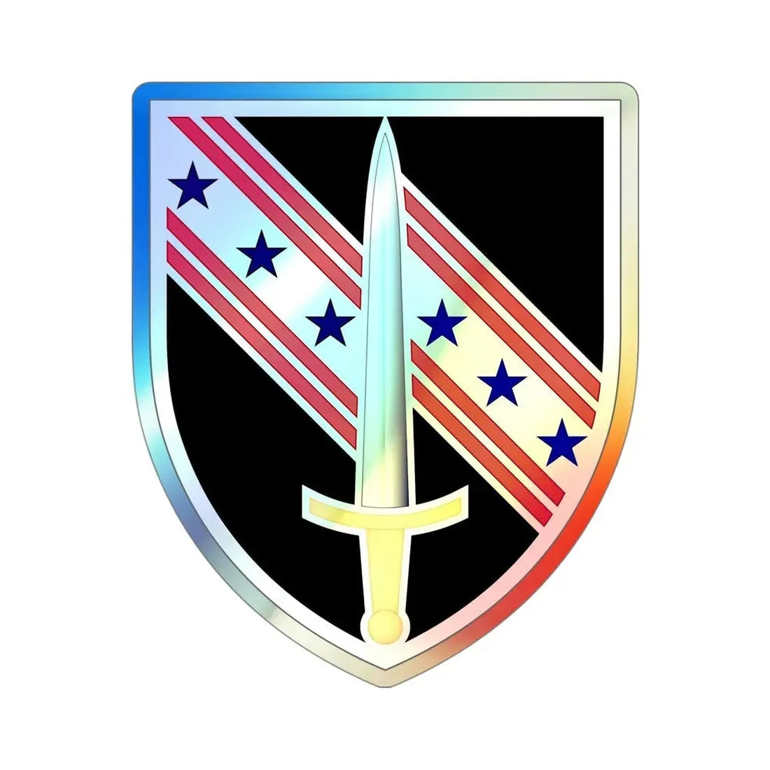 54th Security Force Assistance Brigade (U.S. Army) Holographic STICKER Die-Cut Vinyl Decal - The Sticker Space