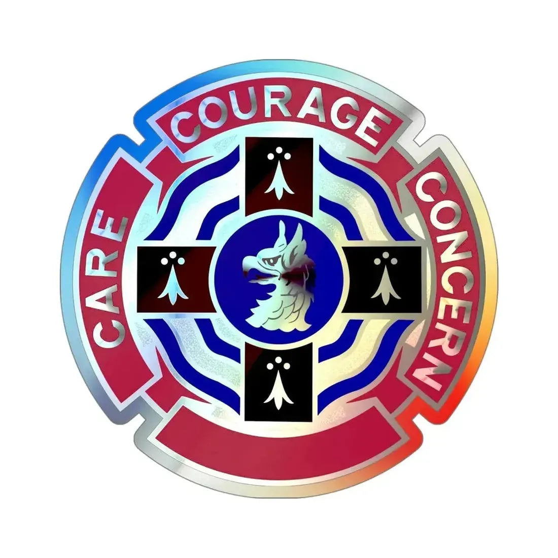 5501 US Hospital (U.S. Army) Holographic STICKER Die-Cut Vinyl Decal - The Sticker Space