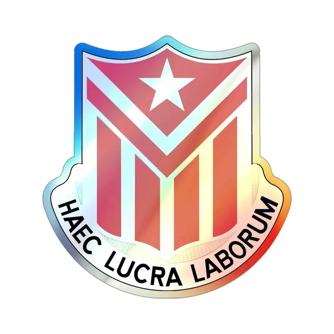 554 Engineer Battalion (U.S. Army) Holographic STICKER Die-Cut Vinyl Decal - The Sticker Space