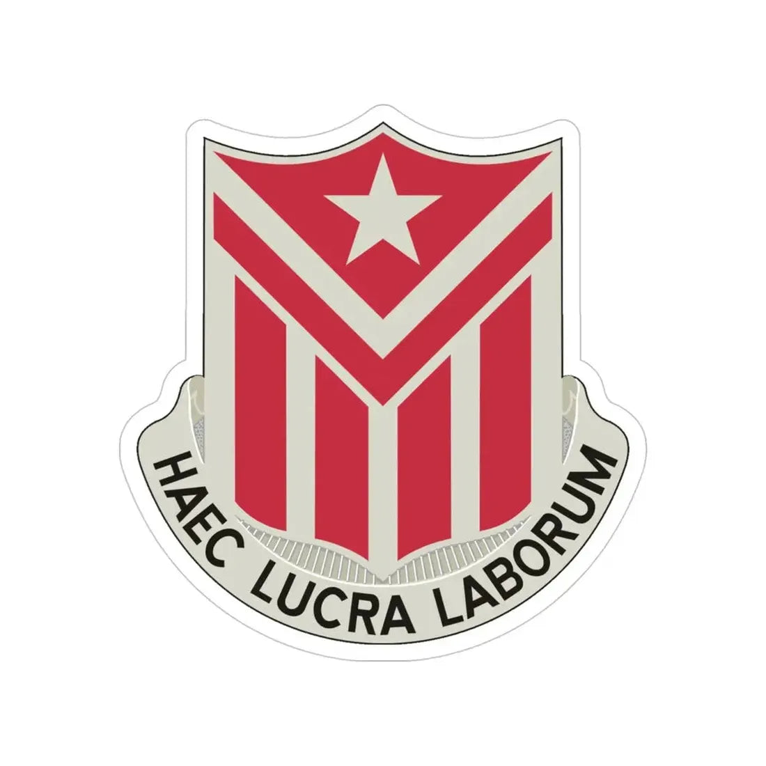 554 Engineer Battalion (U.S. Army) Transparent STICKER Die-Cut Vinyl Decal - The Sticker Space