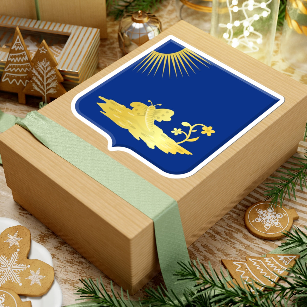 Barneveld wapen 1816 (Netherlands) (Coat of Arms) STICKER Vinyl Kiss-Cut Decal