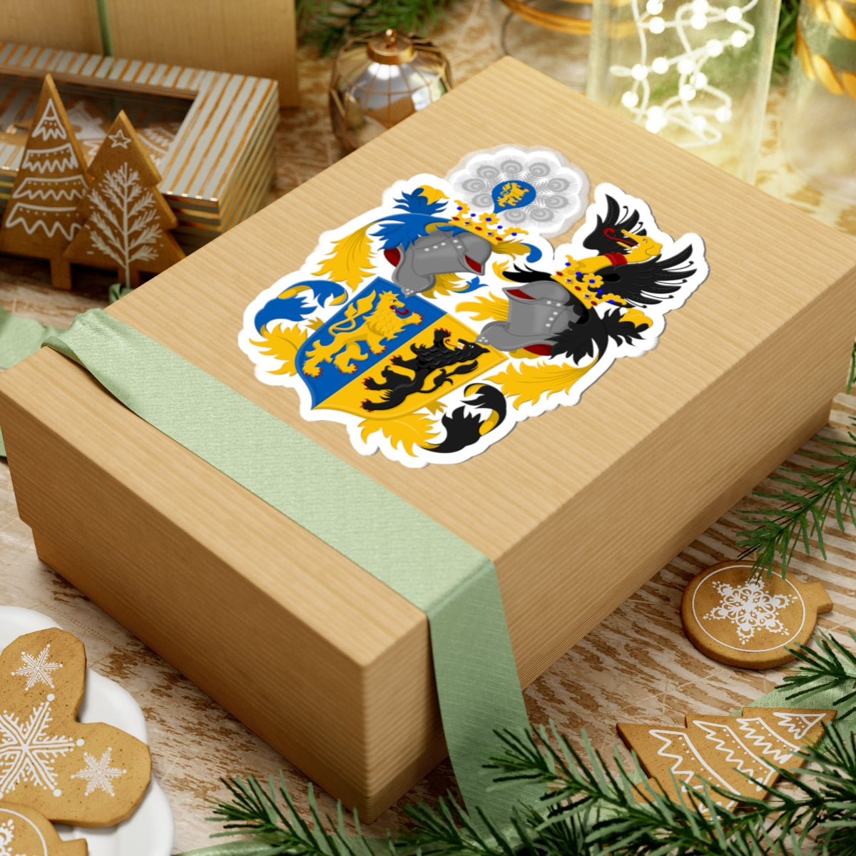 Afgewezen ontwerp van het provinciewapen Gelderland II 1893-1941 (Netherlands) (Coat of Arms) STICKER Vinyl Kiss-Cut Decal