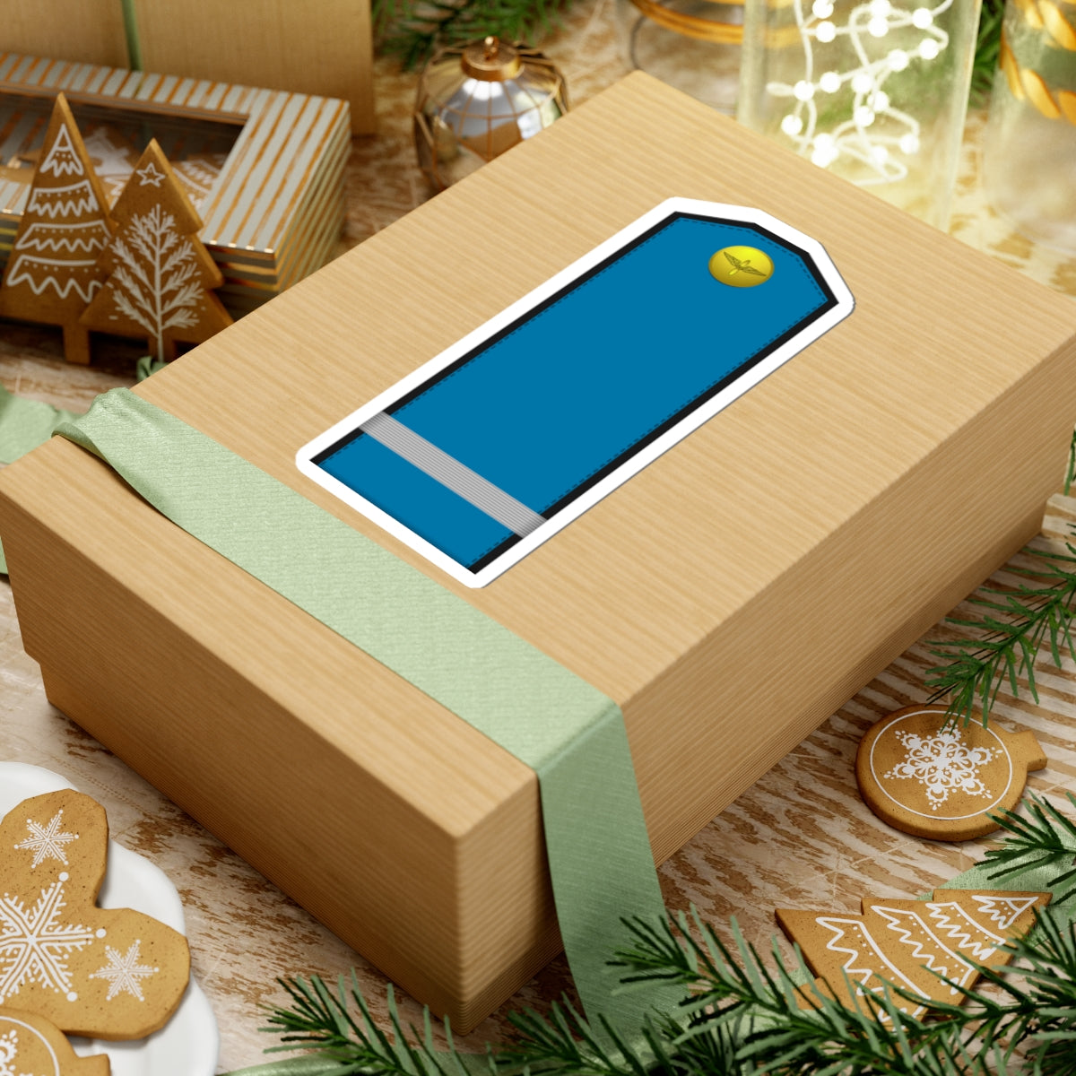 Bulgaria AirForce OR 4 (Bulgaria) (Military Rank) STICKER Vinyl Kiss-Cut Decal