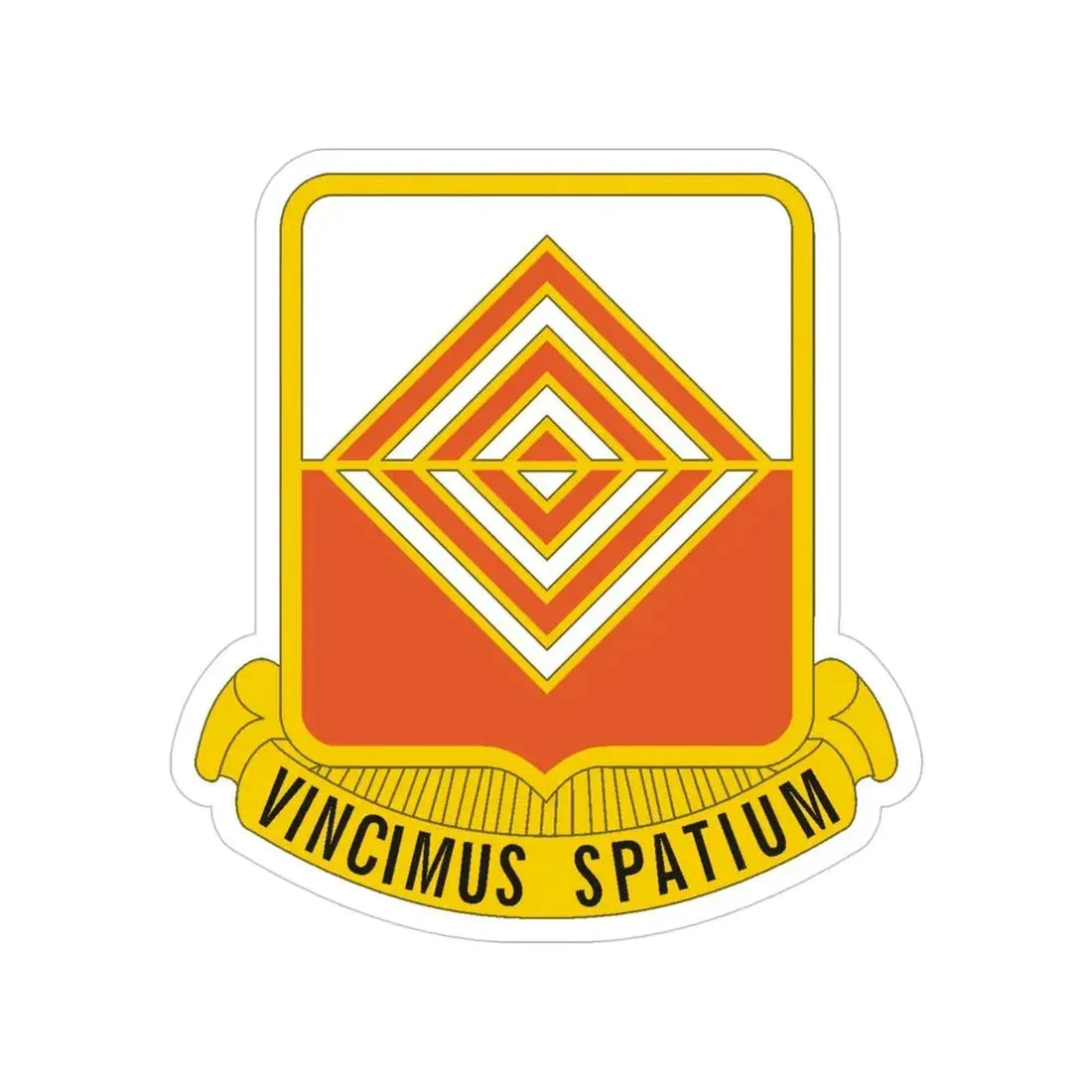 57 Signal Battalion (U.S. Army) Transparent STICKER Die-Cut Vinyl Decal 4 Inch - The Sticker Space