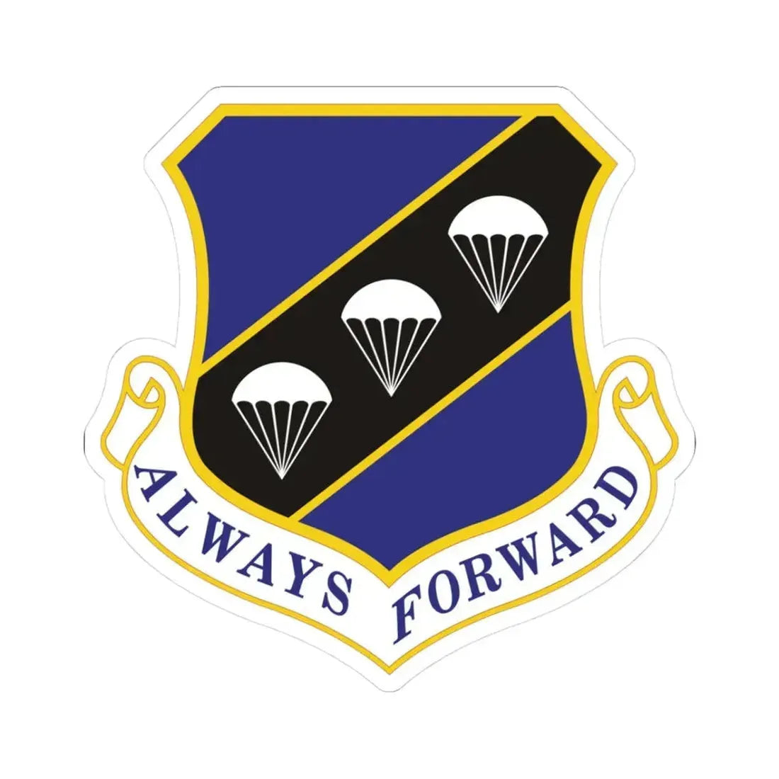 572d Contingency Response Group (U.S. Air Force) STICKER Vinyl Kiss-Cut Decal 3 Inch White - The Sticker Space