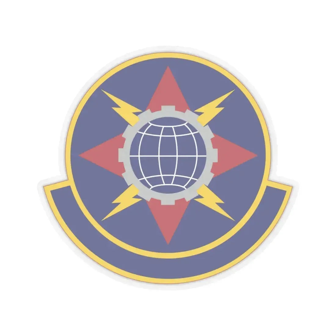 578 Software Engineering Squadron AFMC (U.S. Air Force) STICKER Vinyl Kiss-Cut Decal 4 Inch Transparent - The Sticker Space
