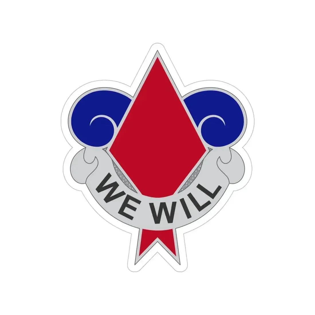 5th Infantry Division (U.S. Army) Transparent STICKER Die-Cut Vinyl Decal - The Sticker Space