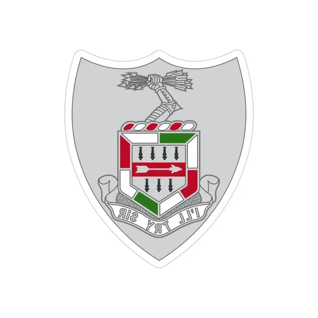 5th Infantry Regiment (U.S. Army) REVERSE PRINT Transparent Die-Cut STICKER - The Sticker Space