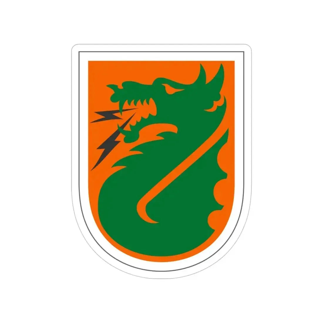 5th Signal Command (U.S. Army) Transparent STICKER Die-Cut Vinyl Decal - The Sticker Space