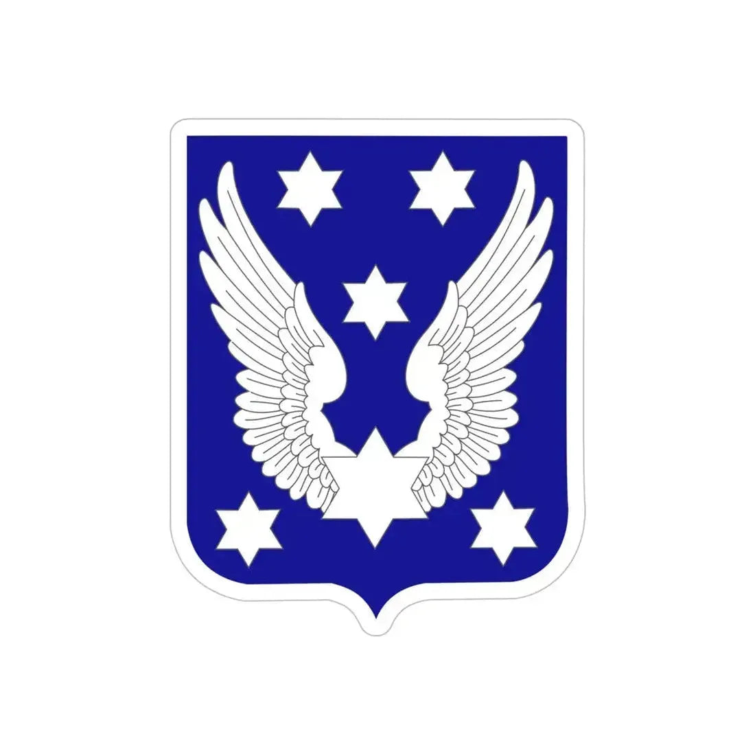 6 Aviation Battalion (U.S. Army) REVERSE PRINT Transparent Die-Cut STICKER - The Sticker Space