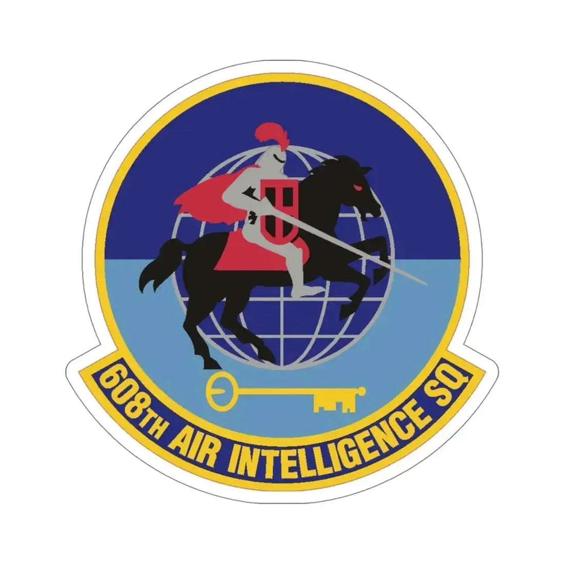 608th Air Intelligence Squadron (U.S. Air Force) STICKER Vinyl Die-Cut Decal - The Sticker Space