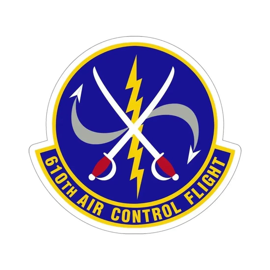 610 Air Control Flight PACAF (U.S. Air Force) STICKER Vinyl Die-Cut Decal - The Sticker Space