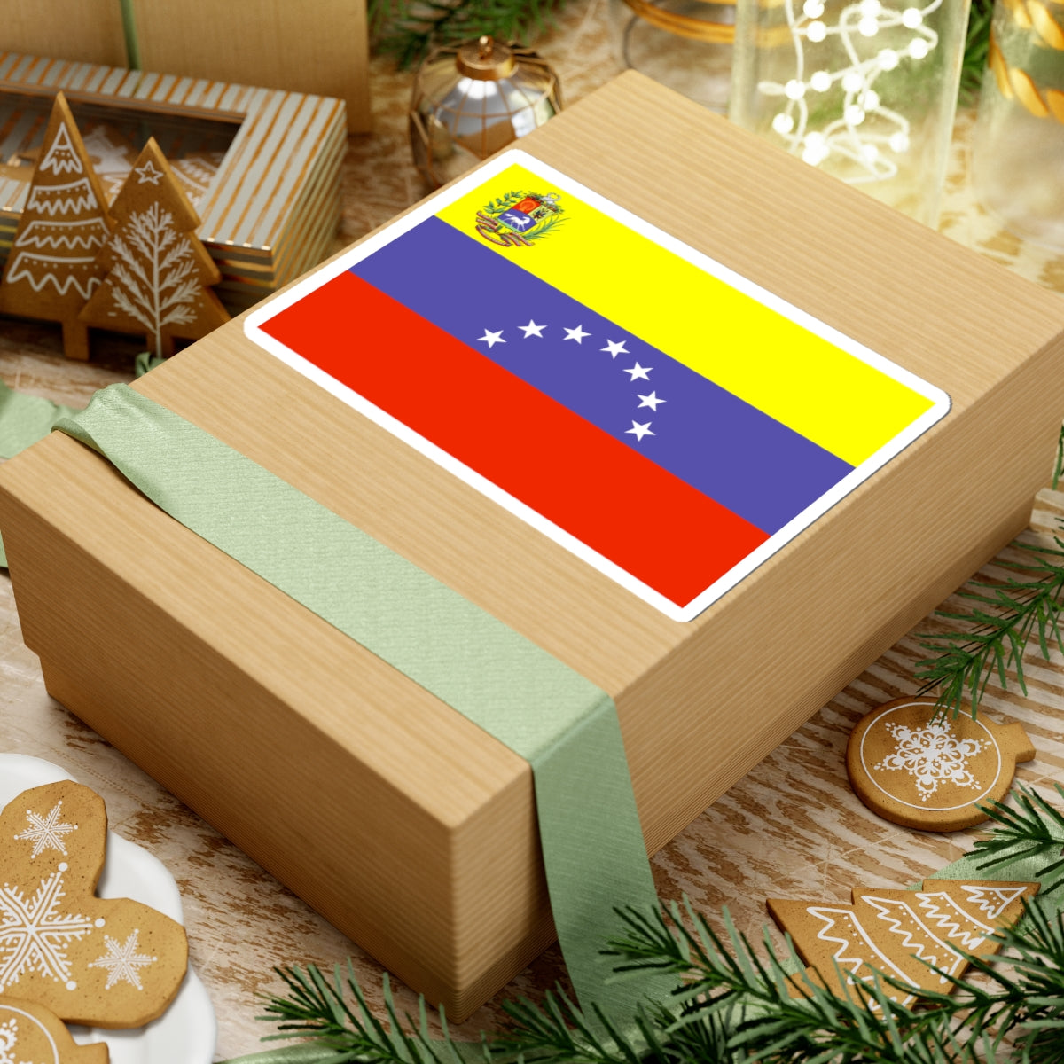 Flag of Venezuela WFB 2000 (Venezuela) STICKER Vinyl Kiss-Cut Decal