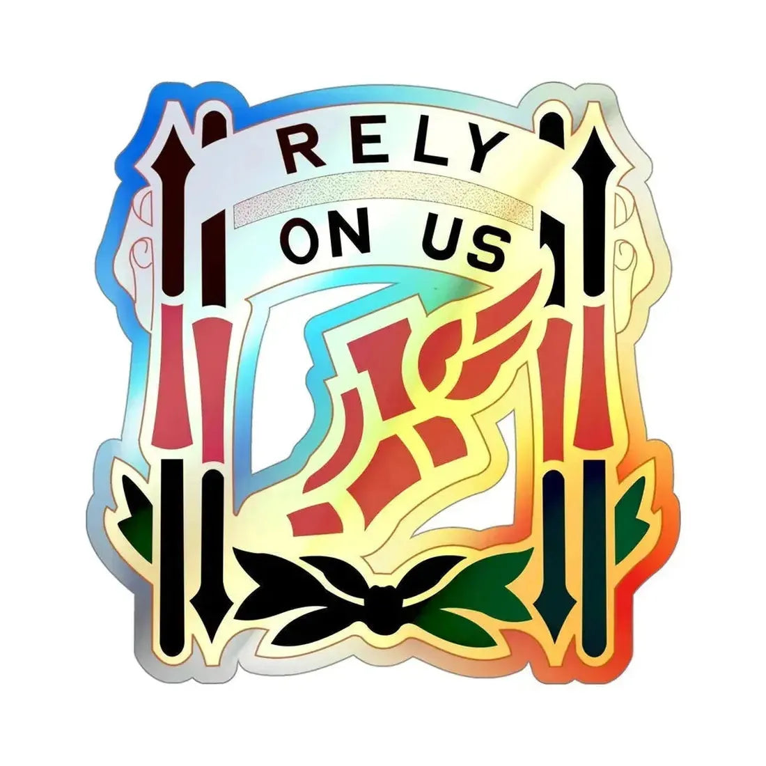 62 Maintenance Battalion (U.S. Army) Holographic STICKER Die-Cut Vinyl Decal - The Sticker Space