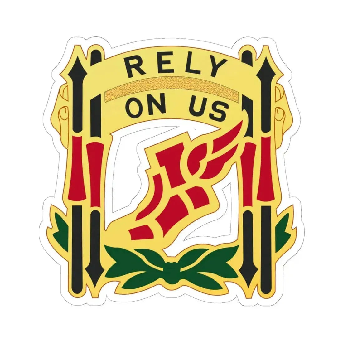 62 Maintenance Battalion (U.S. Army) STICKER Vinyl Kiss-Cut Decal 6 Inch White - The Sticker Space