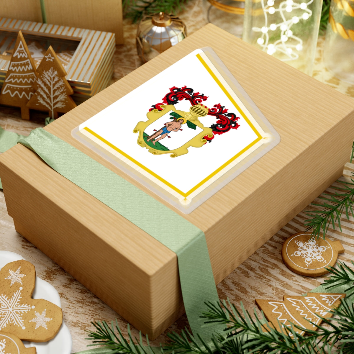 Antiga Bandeira do Rio de Janeiro 3 (Brazil) (Coat of Arms) STICKER Vinyl Kiss-Cut Decal