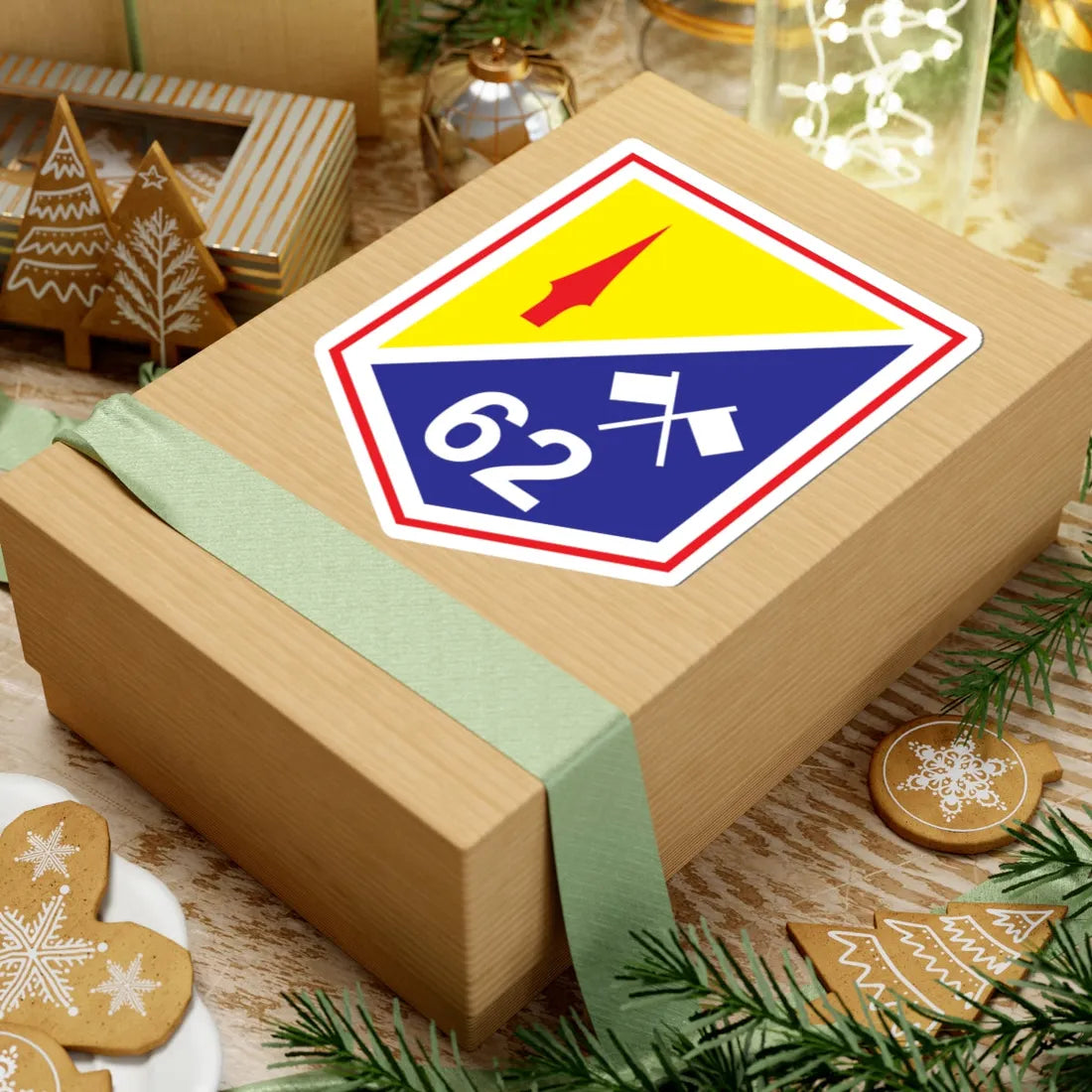 62CIS (Ireland) (Coat of Arms) STICKER Vinyl Kiss-Cut Decal - The Sticker Space