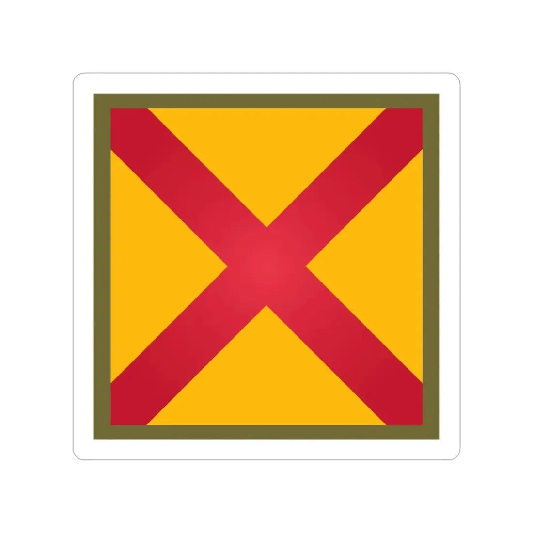 63rd Cavalry Division (U.S. Army) Transparent STICKER Die-Cut Vinyl Decal - The Sticker Space